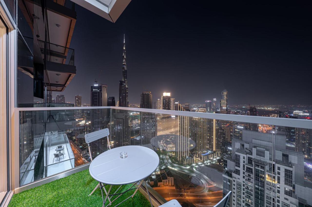 Paramount Midtown Deluxe 1 Bedroom Apartment With Full Burj-Khalifa View Dubai Bagian luar foto