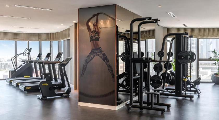 Paramount Midtown Deluxe 1 Bedroom Apartment With Full Burj-Khalifa View Dubai Bagian luar foto