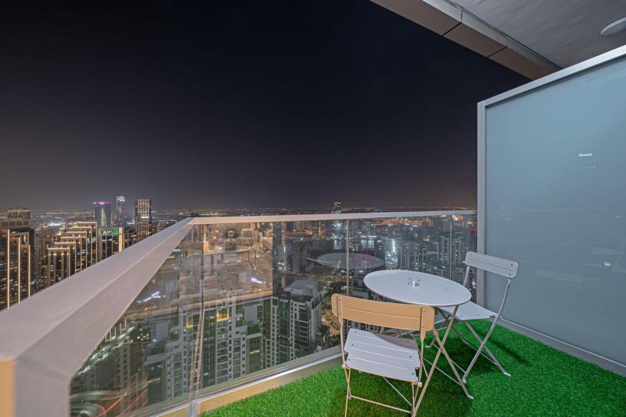 Paramount Midtown Deluxe 1 Bedroom Apartment With Full Burj-Khalifa View Dubai Bagian luar foto